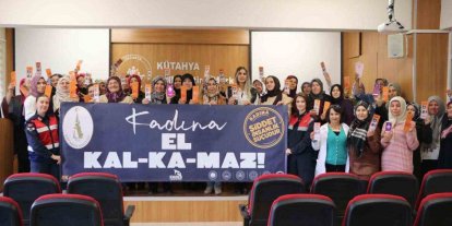 Kütahya’da kadınlara KADES eğitimi