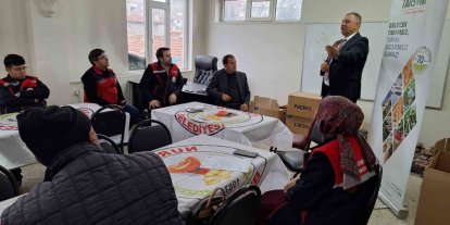 Nuribey’de çiftçilere yönelik bilgilendirme toplantısı