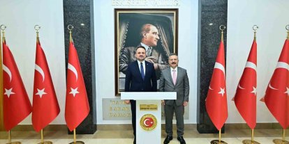 Gençlik ve Spor Bakan Yardımcısı Eminoğlu’dan Eskişehir Valisi Aksoy’a ziyaret