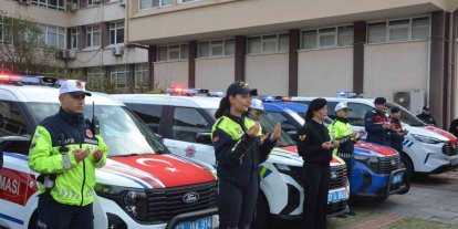 Sinop’ta emniyet ve jandarmaya 19 yeni araç tahsis edildi