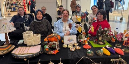 Bu eserlerin hepsi özel gereksinimli bireylerin ellerinden çıktı