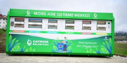 Çayırova’da 4 noktaya daha "mobil atık merkezi" kuruldu