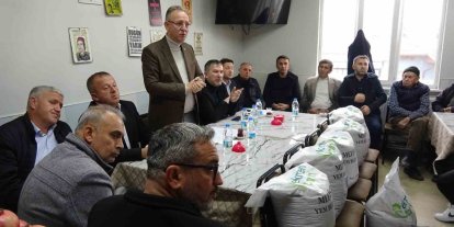 Tavşanlı’da ürericilere tohum ve gübre desteği