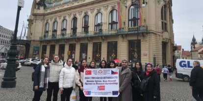 Bilecik’te tekstil öğrencileri Prag’da inovasyon eğitimi aldı