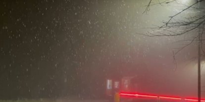 Kış turizmiyle ünlü Kartepe Kuzuyayla’ya kar yağdı