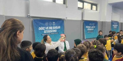 Işık İlkokulunda sağlıklı çocuk sağlıklı gelecek etkinliği