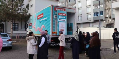 KETEM tırı Oltu’da tarama yapıyor