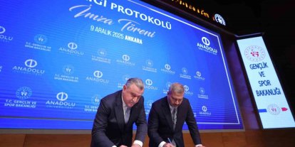 Anadolu Üniversitesi ile Gençlik ve Spor Bakanlığı Arasında Stratejik İş Birliği Protokolü imzalandı
