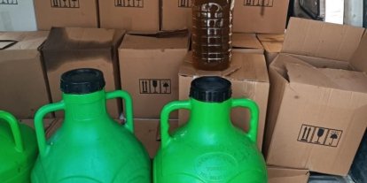 Aydın’da bin 300 litre tağşiş yağ ele geçirildi