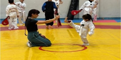 Ağrı’da taekwondo çalışmaları geleceğin sporcularını yetiştiriyor