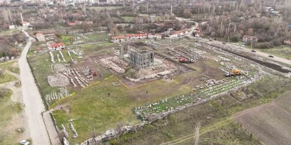 Çavdarhisar Aizanoi Antik Kenti’nde kazı ve restorasyon çalışmaları devam ediyor