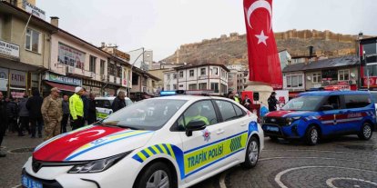 Bayburt’un güvenlik filosuna 34 yeni araç eklendi