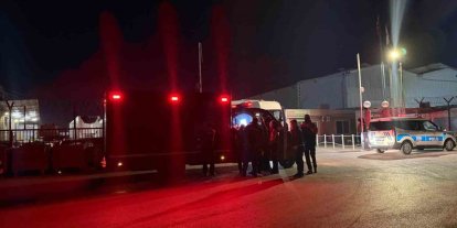 Tırdan sızan kimyasal maddeden etkilenen 5 kişi hastanelik oldu