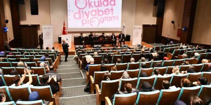 Okulda diyabet konferansı düzenlendi