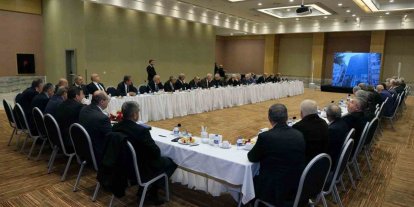 Ankara’da TŞOF Genel Başkanı Yiğiner öncülüğünde esnaf zirvesi