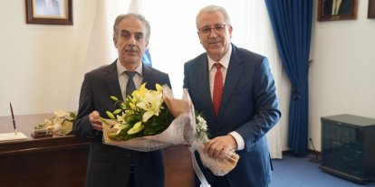 Ege Üniversitesinin yeni rektörü Prof. Dr. Musa Alcı göreve başladı