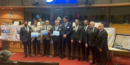 Kayseri büyükşehir Belediyesi’ne Brüksel’de ’En aktif belediye’ ödülü