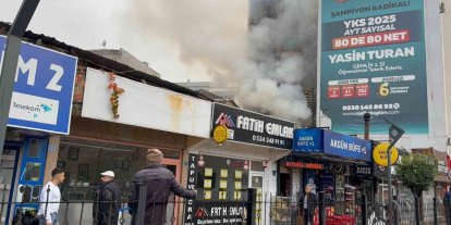 Bursa’da pide imalathanesinde yangın paniği