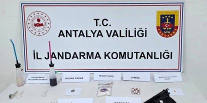 Antalya’da uyuşturucu operasyonu: 4 şüpheliye adli işlem