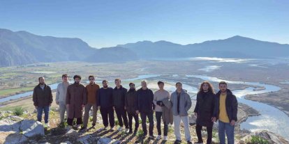 Menteşe gençleri Dalyan Kaunos’ta tarih ve doğayla buluştu