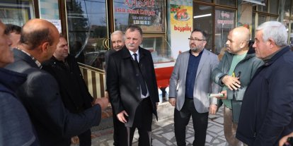 Başkan Balaban Üçpınar sakinleriyle buluştu