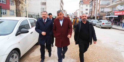 ASKİ ve Gölbaşı Belediyesi’nden Cemal Gürsel Caddesi’nde altyapı seferberliği