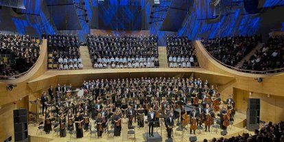 CSO’nun 200. yılı Dünya Koro Günü’nde 500 koristin verdiği konserle taçlandı