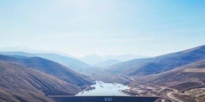 Bayburt’taki Yelpınar Göleti’nde su tutulmaya başlandı