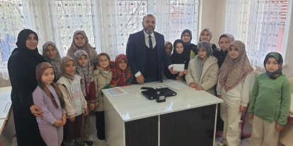 Kütahya’da Kur’an Kursu öğrencilerinden Filistin’e anlamlı bağış