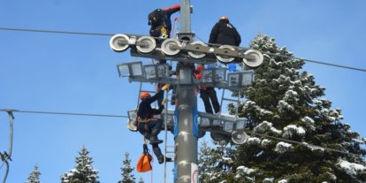 Uludağ’daki tatbikat gerçeği aratmadı