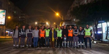 100. Yıl Bulvarı’nda asfalt çalışmasının ilk etabı tamamlandı