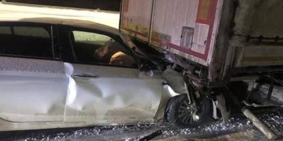 Sarıkamış’ta Buzlanma Kazaya Neden Oldu