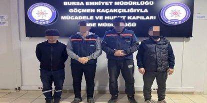 Bursa’da düzensiz göçmen denetimi