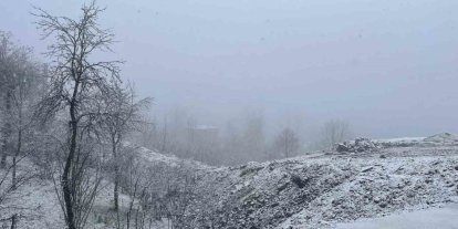 Ordu’nun yüksekleri beyaza büründü