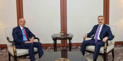 Bakan Fidan, ABD Suriye Özel Temsilcisi Barrack’ı kabul etti