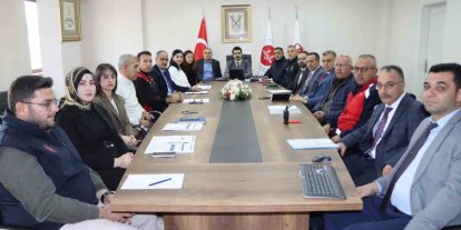 Tomarza’da İlçe Afet Koordinasyon Kurulu Toplantısı yapıldı