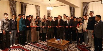 Yunus Emre Anadolu Lisesi Pansiyonu’nda ’İbrahim Eroğlu Erdem-Değer-Eylem Salonu’ açıldı