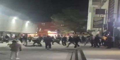 Erzincan’da meydan muharebesini aratmayan kavga: Tabureler havada uçuştu