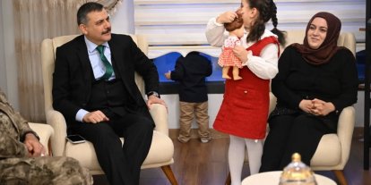 Şehidin ailesine vefa ziyareti