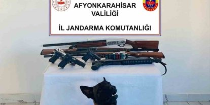 Jandarmadan ruhsatsız silah operasyonu