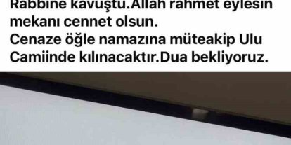 Başkan Öztürk’ün acı günü