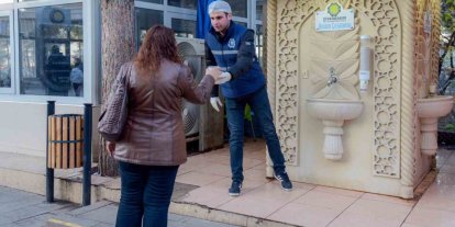 İkram çeşmesinden binlerce vatandaş yararlanıyor