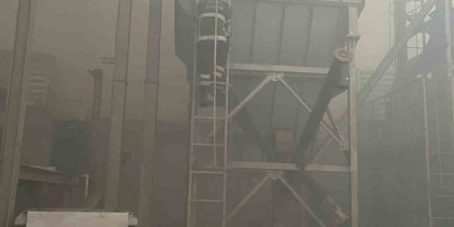 Reyhanlı’da fabrika yangını