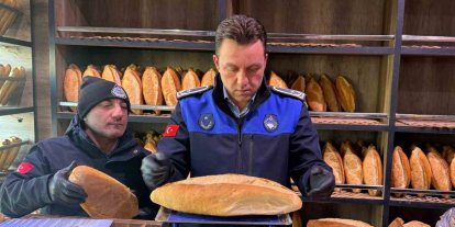 Bayburt’taki fırınlarda hijyen ve gramaj denetimi yapıldı