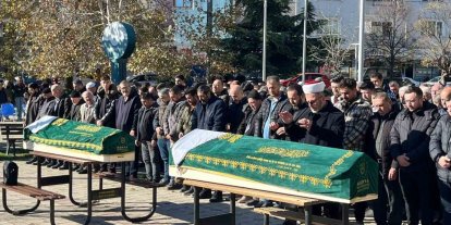 Öldürüp intihar etmişti, kızıyla yanyana toprağa verildi
