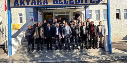 AK Parti İl Başkanı Sancar’dan Akyaka Belediyesi’ne ziyaret