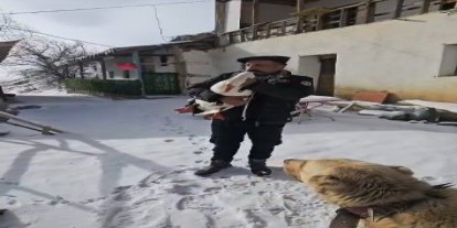 Kazından helallik istedi