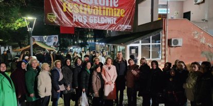 Gölcük’te kestane şöleni