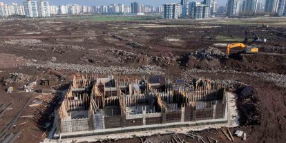 211 bin metrekarelik Mezopotamya Kent Parkında çalışmalar devam ediyor