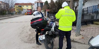 Bilecik’te motosiklet ve ATV sürücülerine yönelik denetim